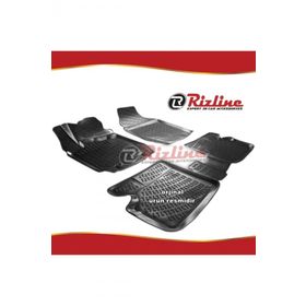 Rizline Toyota Corolla Siyah Sedan 2007-2013 Arası 4 Parça 3D Havuzlu Paspas