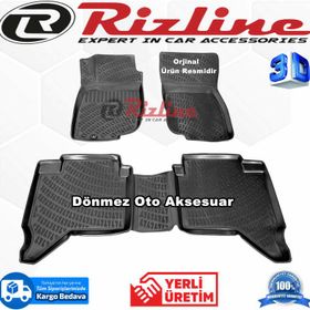 Rizline Toyota Hilux 2010-2015 3D Uyumlu Havuzlu Paspas