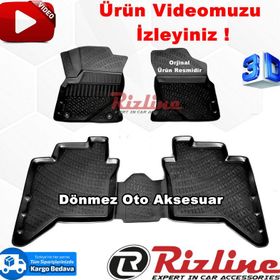 Rizline Toyota Hilux 3D Havuzlu Paspas