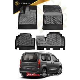 Rizline Toyota Proace City Dream 2019 Sonrası 3D Havuzlu Paspas