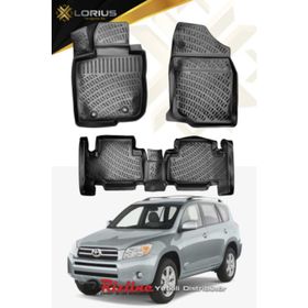 Rizline Toyota RAV4 2006-2012 Uyumlu 3D Siyah Havuzlu Paspas