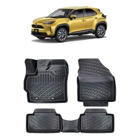 Rizline Toyota Yaris Cross 2022+ 3D Siyah 3D Havuzlu Paspas