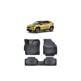 Rizline Toyota Yaris Cross 2022+ 3D Siyah 3D Havuzlu Paspas