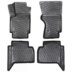 Rizline Volkswagen Amarok 2010-2022 Siyah 3D Havuzlu Paspas