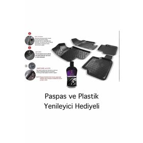 Rizline Volkswagen Amarok 3D 2023 Sonrası Havuzlu Paspas