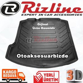 Rizline Volkswagen Bora Siyah 3D Bagaj Havuzu
