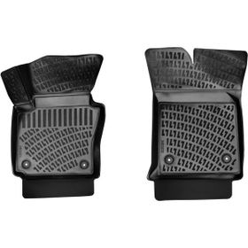 Rizline Volkswagen Caddy Panelvan 2010-2015 Siyah 3D Havuzlu Paspas