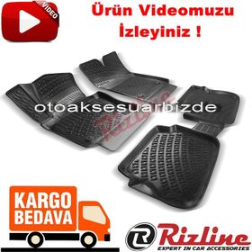 Rizline Volkswagen Caddy Siyah 2011-2015 3d Bagaj Havuzu