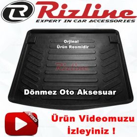 Rizline Volkswagen Caddy Siyah 2011-2018 3d Bagaj Havuzu