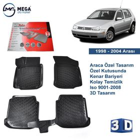 Rizline Volkswagen Golf 4 1998-2004 3D Havuzlu Paspas