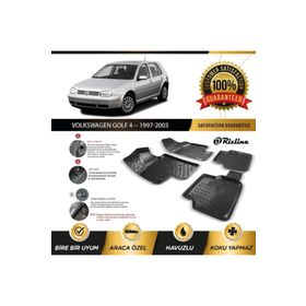 Rizline Volkswagen Golf 4 3D Havuzlu Paspas