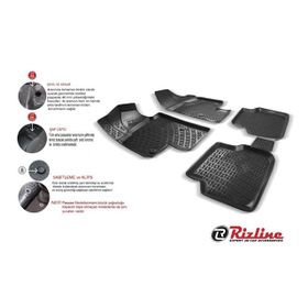 Rizline Volkswagen Golf 5 2003-2008 3d Havuzlu Paspas