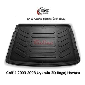 Rizline Volkswagen Golf 5 2003-2009 3D Havuzlu Paspas