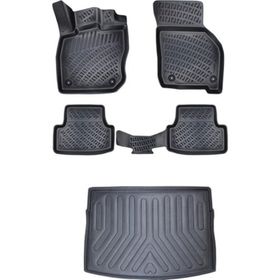 Rizline Volkswagen Golf 8 Oto Vites 3D 2020 Bagaj Havuzu ve Havuzlu Paspas