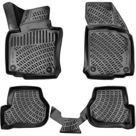 Rizline Volkswagen Jetta 2005-2010 Siyah 3D Havuzlu Paspas