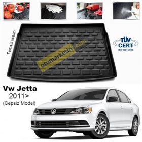 Rizline Volkswagen Jetta 2011+ Cepsiz Bagaj Havuzu Paspası
