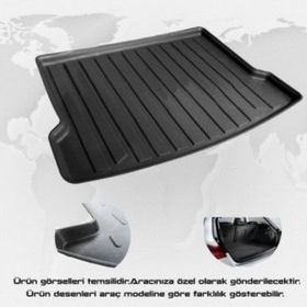Rizline Volkswagen Jetta 2011 Sonrası Cepli Bagaj Havuzu Paspası