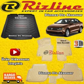 Rizline Volkswagen Jetta 3D Bagaj Havuzu
