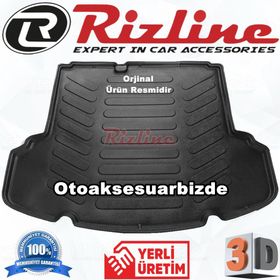 Rizline Volkswagen Jetta Paspası Siyah 2006-2011 Arası 3D Bagaj Havuzu