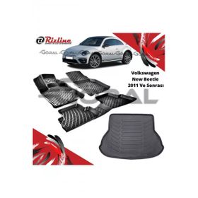 Rizline Volkswagen New Beetle 2011 ve Sonrası Paspas ve Bagaj Havuzu Set