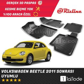 Rizline Volkswagen New Beetle 2ön 2011 Sonrası 3d Havuzlu Paspas
