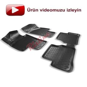 Rizline Volkswagen Passat B6 3D 2005-2010 Havuzlu Paspas
