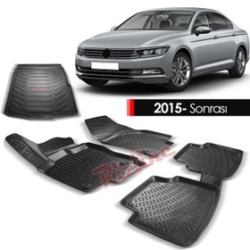 Rizline Volkswagen Passat B8 2015 Sonrası 3D Paspas Bagaj Havuzu