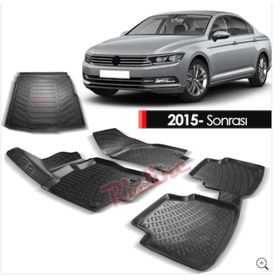 Rizline Volkswagen Passat B8 Bej 3D Paspas Bagaj Havuzu
