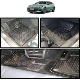 Rizline Volkswagen Passat B9 2024 ve Sonrası 3D Havuzlu Paspas