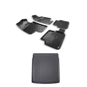 Rizline Volkswagen Passat CC 2008-2011siyah 3D Havuzlu Paspas