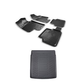 Rizline Volkswagen Passat CC 2008-2011siyah 3D Havuzlu Paspas