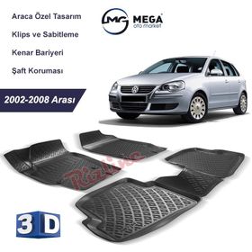 Rizline Volkswagen Polo 2002-2008 3D Havuzlu Paspas