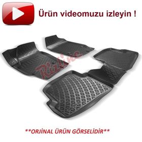 Rizline Volkswagen Polo 2002-2009 3D Havuzlu Oto Paspas