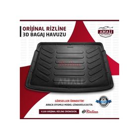 Rizline Volkswagen Polo 2017 Sonrası 3D Alt Bagaj Havuzu