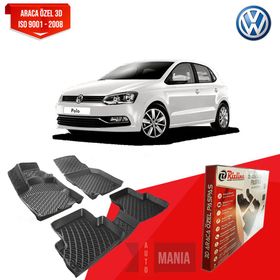 Rizline Volkswagen Polo 2017 Sonrası Bej 3D Paspas Bagaj Havuzu
