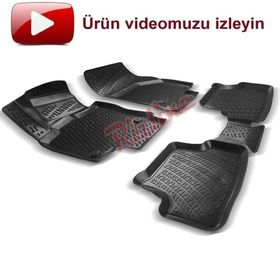 Rizline Volkswagen Polo 2017 ve Sonrası 3D Havuzlu Oto Paspas