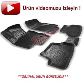 Rizline Volkswagen Polo 2017 ve Sonrası 3D Havuzlu Oto Paspas