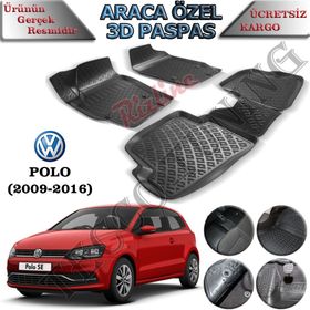 Rizline Volkswagen Polo 3D Havuzlu Paspas