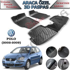 Rizline Volkswagen Polo 3D Havuzlu Paspas
