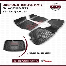 Rizline Volkswagen Polo 3D Havuzlu Paspas