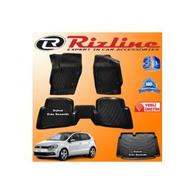 Rizline Volkswagen Polo 6R 2009-2015 3D Paspas Bagaj Havuzu