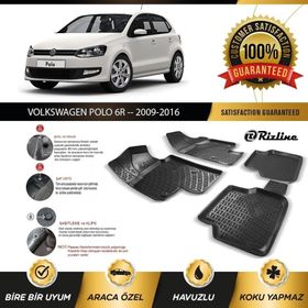 Rizline Volkswagen Polo 6r 2009-2016 3D Havuzlu Paspas