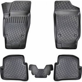 Rizline Volkswagen Polo 6R 2009+ 3D Siyah Paspas