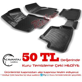 Rizline Volkswagen Polo 6R 2009 Sonrası 3D Havuzlu Paspas