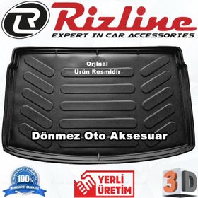 Rizline Volkswagen Polo Üst Siyah 2017 Sonrası 3d Bagaj Havuzu