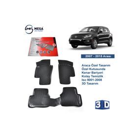 Rizline Volkswagen Tiguan 2007-2015 3D Havuzlu Paspas