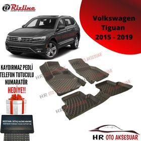 Rizline Volkswagen Tiguan 2015-2019 3d Havuzlu Paspas