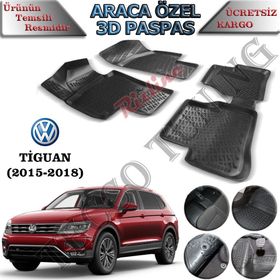 Rizline Volkswagen Tiguan 2015 3d Havuzlu Paspas