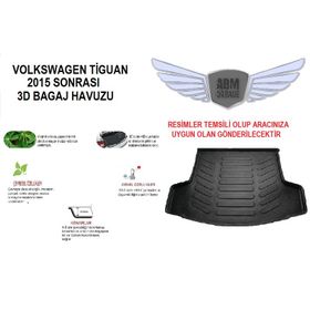 Rizline Volkswagen Tiguan 2015 Sonrası 3D Bagaj Havuzu