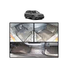 Rizline Volkswagen Tiguan 2024 ve Sonrası 3D Siyah Havuzlu Paspas